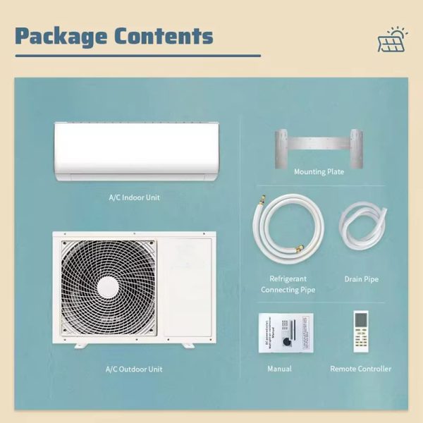 Solar Air Conditioner 18000btu 24000btu Ac Dc Hybrid (2)