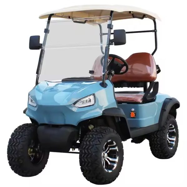 72v Lithium Ion Solar Golf Cart With Street Legal 2 Seater Off Road Mini Electric Buggy (11)