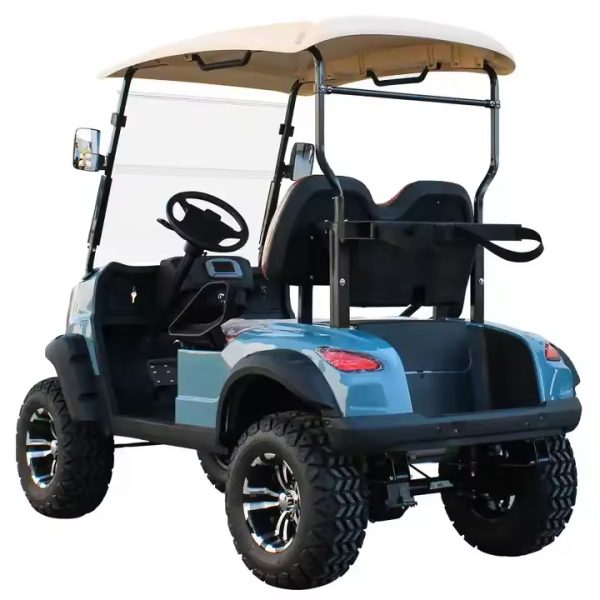 72v Lithium Ion Solar Golf Cart With Street Legal 2 Seater Off Road Mini Electric Buggy (12)