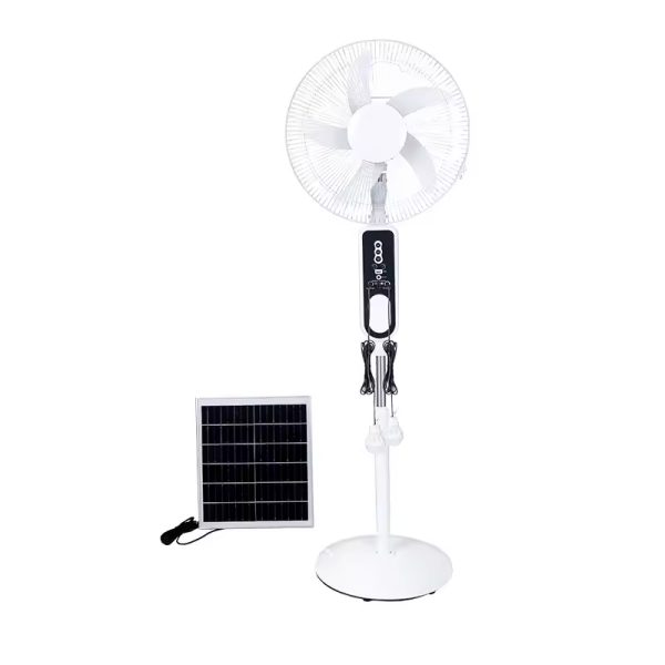 Solar Roof Fans Attic 16 Inches Rechargeable With Remote Control (5)