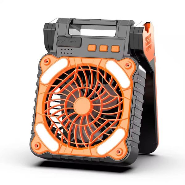 Sun Powered Fan Multifunctional 4 Speeds Powerful Wind (4)