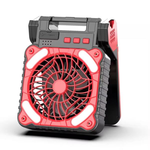 Sun Powered Fan Multifunctional 4 Speeds Powerful Wind (5)
